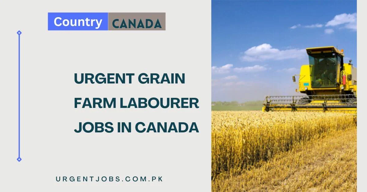 Urgent Grain Farm Labourer Jobs in Canada