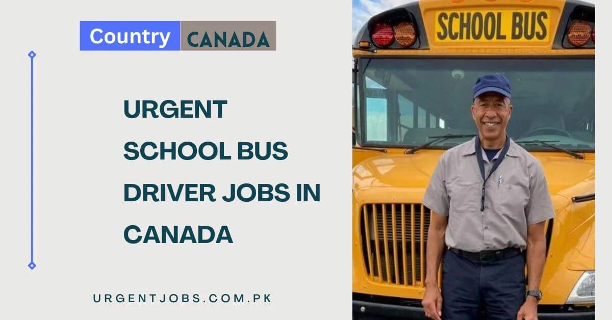 Urgent School Bus Driver Jobs in Canada