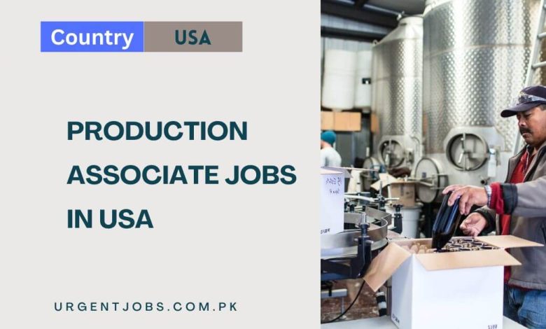 Production Associate Jobs in USA